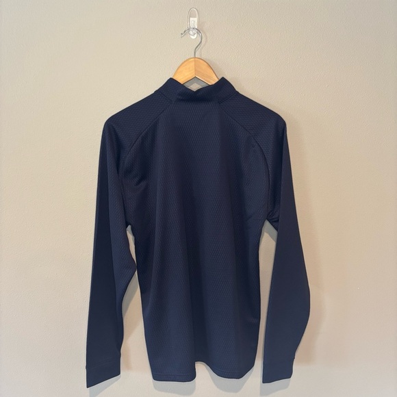 SEATTLE KRAKEN NHL Men’s Zip Up Collared Long Sleeve Blue/Purple Like New Medium - Picture 2 of 10